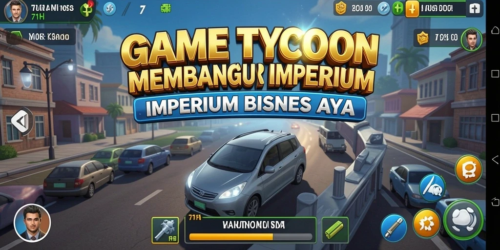 Gameplay aktif dan menarik dari 71H yang menguji strategi bisnis.