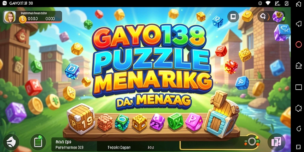 Tampilan gameplay GAYO138 yang penuh warna dan menarik.