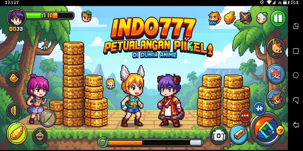 Gameplay menarik dari INDO777 menampilkan karakter anime favorit.