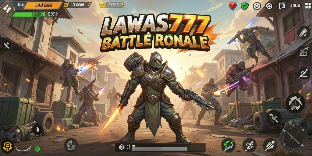 Gameplay seru LAWAS777 dengan aksi Battle Royale yang menegangkan.