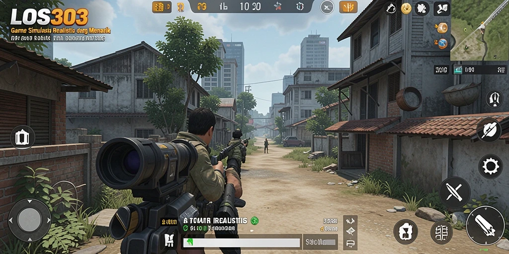 Tampilan gameplay LOS303 yang menampilkan aksi simulasi yang mendebarkan.