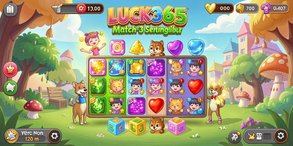 Tampilan menarik dari gameplay LUCK365 yang mengasyikkan.