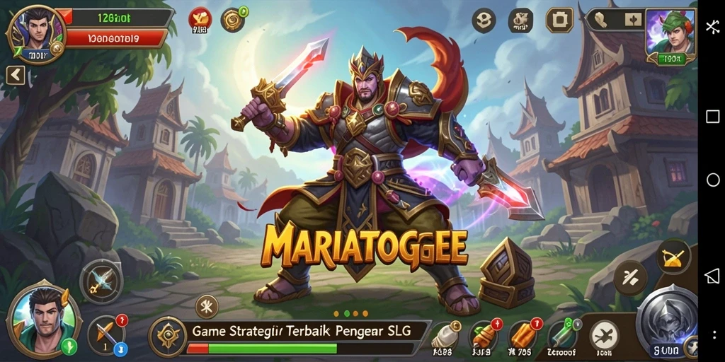 Tampilan gameplay MARIATOGEL yang penuh strategi dan interaksi.
