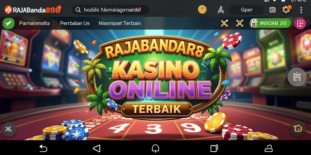 Tampilan gameplay kasino yang menegangkan dan menghibur.