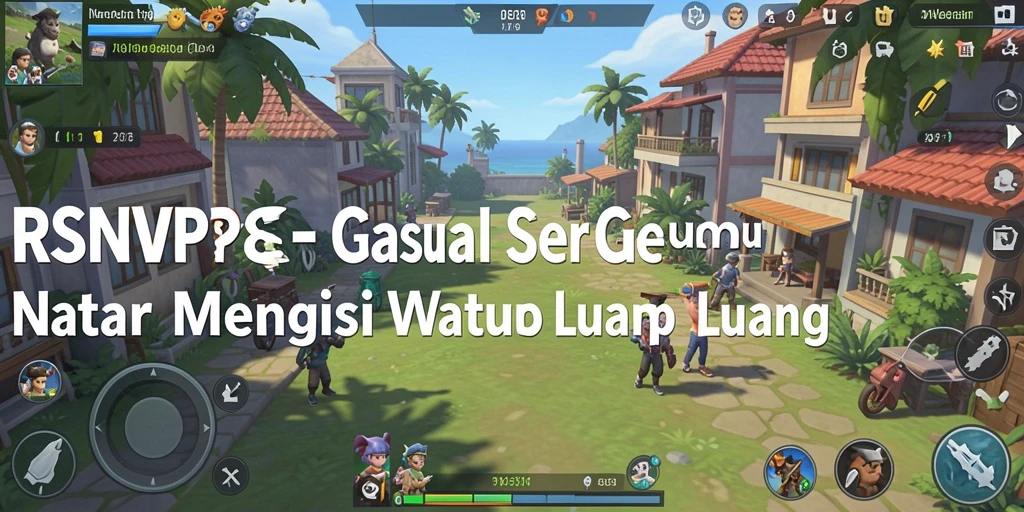 Tampilan gameplay RSNVIP8 yang ceria dan menghibur.