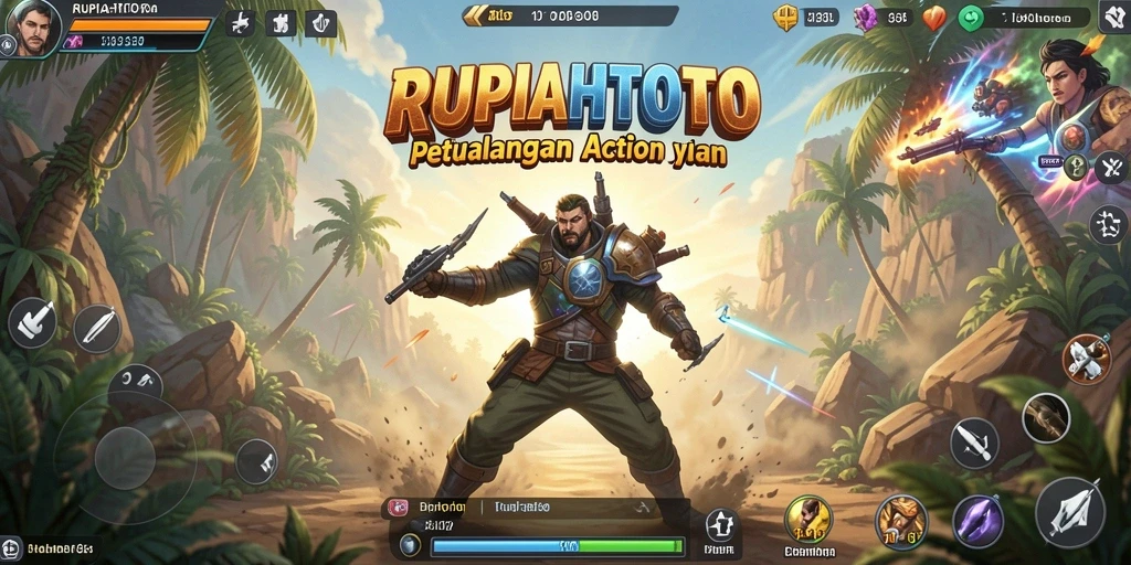 Tangkapan layar RUPIAHTOTO menampilkan aksi seru dalam pertempuran.
