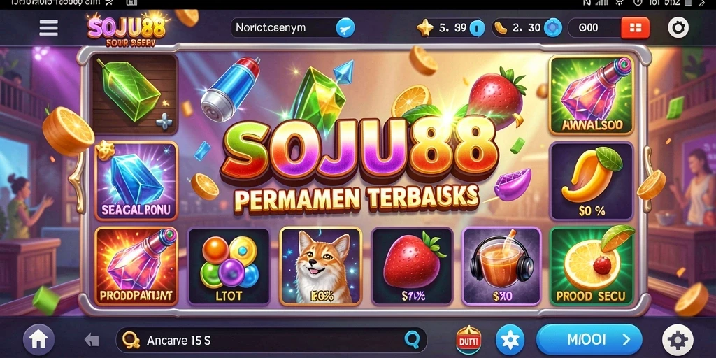 Tampilan gameplay seru di SOJU88 dengan grafis mengagumkan.